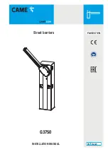 Preview for 25 page of CAME 001G3750 Installation Manual