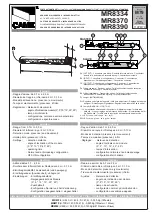 Preview for 1 page of CAME 001MR8334 Manual