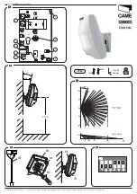 Preview for 1 page of CAME 001SIR215WL Manual