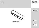 CAME 001SIRCWWL Manual preview