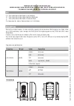 Preview for 18 page of CAME 806rv-0010 Installation Manual