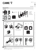 Предварительный просмотр 5 страницы CAME 806SL-0270 Mounting Instructions