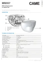 Предварительный просмотр 5 страницы CAME 818XG-0018 Quick Manual