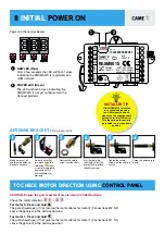 Предварительный просмотр 9 страницы CAME 8K01MB-0560 Quick Setup Manual