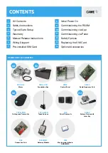 Предварительный просмотр 2 страницы CAME 8K01MI-0503 FROG KIT Quick Setup Manual