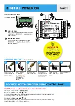 Предварительный просмотр 9 страницы CAME 8K01MI-0503 FROG KIT Quick Setup Manual