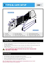 Preview for 4 page of CAME 8K01MP-0408 Quick Setup Manual