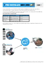 Preview for 8 page of CAME 8K01MP-0408 Quick Setup Manual