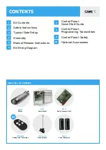 Preview for 2 page of CAME AMICO-S24 Quick Setup Manual