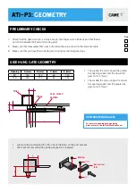 Preview for 5 page of CAME ATI-P3 Quick Setup Manual