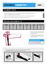 Предварительный просмотр 5 страницы CAME ATS-S3 Quick Setup Manual