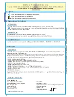 Preview for 2 page of CAME BX241 Installation Manual