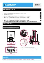 Preview for 5 page of CAME BXV1000GF Quick Setup Manual