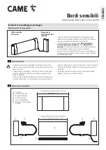 Предварительный просмотр 1 страницы CAME EDGH 44X49 Assembly And Mounting Instructions