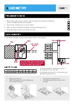 Preview for 5 page of CAME FROGPLUS-S7 Quick Setup Manual