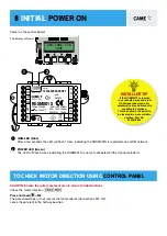 Preview for 9 page of CAME FROGPLUS-S7 Quick Setup Manual