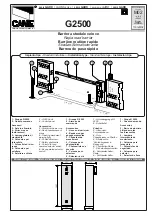 CAME GARD series Standard Installation preview