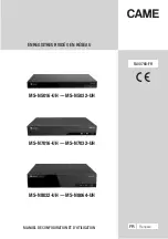 Preview for 65 page of CAME MS-N5016-UH Setup And User'S Manual