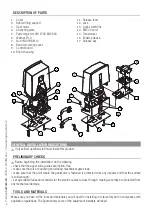 Preview for 7 page of CAME OPS series Installation, Operation And Maintenance Manual