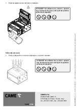 Preview for 68 page of CAME PS BARCODE Series Installation And Maintenance Manual