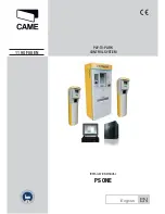 CAME PS ONE Installation Manual preview