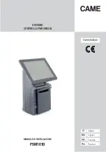 Предварительный просмотр 1 страницы CAME PSM101D Installation Manual