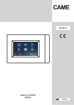 Preview for 25 page of CAME PXTS4.3 User Manual