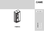 Предварительный просмотр 1 страницы CAME PXWIRCE Manual