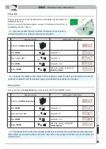 Preview for 22 page of CAME RBM21 - HW Installation Manual