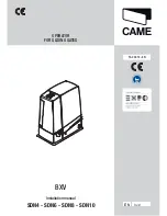 CAME SDN10 Installation Manual preview