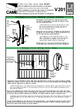 Preview for 1 page of CAME V201 Quick Start Manual