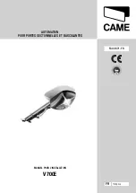 Preview for 49 page of CAME V700E Installation Manual