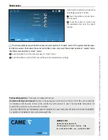 Предварительный просмотр 24 страницы CAME XTS 7 WH WIFI User Manual