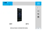 CAME XVP F Installation And Configuration Manual preview