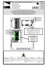 CAME Z Series Connection Manual preview