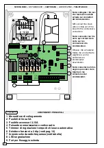 Предварительный просмотр 4 страницы CAME Z Series Technical Documentation Manual