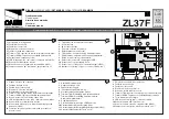 Предварительный просмотр 1 страницы CAME ZL37F Manual