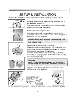 Предварительный просмотр 26 страницы Camec AquaRV Instructions For Use Manual