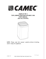 Camec COMPACT RV II User Manual preview