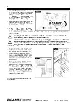 Preview for 8 page of Camec ELITE 2 Caravan Mover User Manual