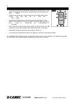 Предварительный просмотр 12 страницы Camec ELITE 2 Caravan Mover User Manual