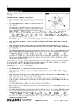 Preview for 22 page of Camec ELITE 2 Caravan Mover User Manual