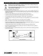 Предварительный просмотр 5 страницы Camec Elite Pro2 EM305 User Manual