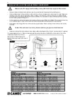 Предварительный просмотр 8 страницы Camec Elite Pro2 EM305 User Manual