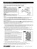 Предварительный просмотр 10 страницы Camec Elite Pro2 EM305 User Manual