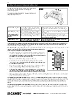 Предварительный просмотр 16 страницы Camec Elite Pro2 EM305 User Manual