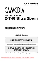 CAMEDIA c-740 Reference Manual preview