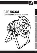 Preview for 3 page of Cameo CAM-CL-P56TRI3WPS User Manual