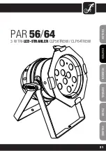 Preview for 21 page of Cameo CAM-CL-P56TRI3WPS User Manual