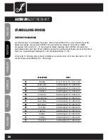 Preview for 26 page of Cameo CLBARL10RGBA User Manual